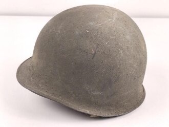 U.S. Army 2. Weltkrieg, Stahlhelm M1 mit Innenhelm....