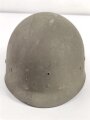 U.S. Army 2. Weltkrieg, Stahlhelm M1 mit Innenhelm.  "Front seam" Originallack, " Westinghouse" Innenhelm. Guter Gesamtzustand