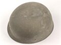 U.S. Army 2. Weltkrieg, Stahlhelm M1 mit Innenhelm.  "Front seam" Originallack, " Westinghouse" Innenhelm. Guter Gesamtzustand