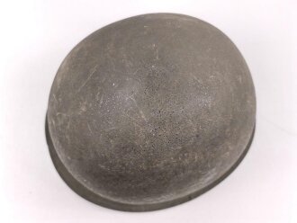 U.S. Army 2. Weltkrieg, Stahlhelm M1 mit Innenhelm.  " Fix bale" Originallack, " Firestone" Innenhelm, Getragenes Stück
