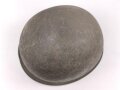 U.S. Army 2. Weltkrieg, Stahlhelm M1 mit Innenhelm.  " Fix bale" Originallack, " Firestone" Innenhelm, Getragenes Stück