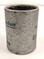 Luftwaffe, Dose für Instrumentenfett mit dem originalen Inhalt. Höhe etwa 11,5cm, ungereinigt