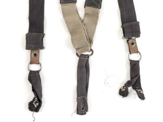 Luftwaffe, Paar Hosenträger für fliegendes Personal. Getragen