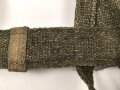 A-Rahmen Wehrmacht , späte Ausführung aus diversen Restbeständen " recycled" Italienische Webmaterial ? Stempel schwach, aber nicht lesbar, aufgrund der Länge würde ich auf eine Reichsbetriebsnummer tippen. Guter Gesamtzustand