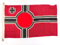 Kriegsmarine, Reichskriegsflagge 50 x 85cm, kleine Ausführung für U-Boote.