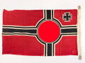 Kriegsmarine, Reichskriegsflagge 50 x 85cm, kleine Ausführung für U-Boote.