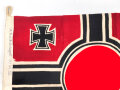 Kriegsmarine, Reichskriegsflagge 50 x 85cm, kleine Ausführung für U-Boote.