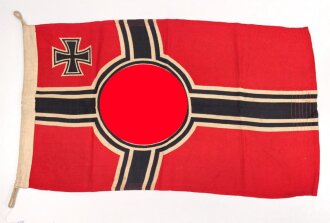 Kriegsmarine, Reichskriegsflagge 50 x 85cm, kleine...