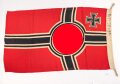 Kriegsmarine, Reichskriegsflagge 50 x 85cm, kleine Ausführung für U-Boote.
