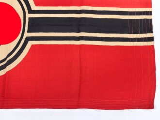 Kriegsmarine, Reichskriegsflagge 50 x 85cm, kleine Ausführung für U-Boote.