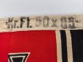 Kriegsmarine, Reichskriegsflagge 50 x 85cm, kleine Ausführung für U-Boote.