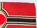 Kriegsmarine, Reichskriegsflagge 50 x 85cm, kleine Ausführung für U-Boote.