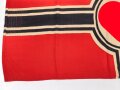Kriegsmarine, Reichskriegsflagge 50 x 85cm, kleine Ausführung für U-Boote.