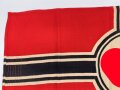 Kriegsmarine, Reichskriegsflagge 50 x 85cm, kleine Ausführung für U-Boote.
