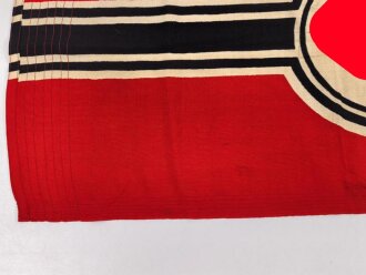 Kriegsmarine, Reichskriegsflagge 50 x 85cm, kleine Ausführung für U-Boote.