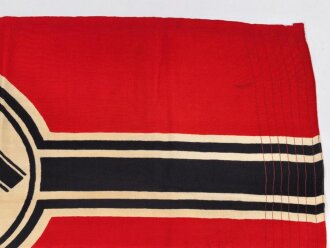 Kriegsmarine, Reichskriegsflagge 50 x 85cm, kleine Ausführung für U-Boote.