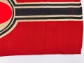 Kriegsmarine, Reichskriegsflagge 50 x 85cm, kleine Ausführung für U-Boote.
