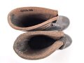 Paar Winterstiefel Wehrmacht, große Ausführung zum  über die normalen Stiefel ziehen. Guter Gesamtzustand, Sohlenlänge 34cm