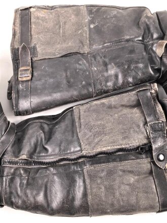 Luftwaffe, Paar beheizbare Stiefel für fliegendes Personal. Original besohlt, Reissverschlüsse gängig. Sohlenlänge 31,5cm