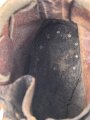 Paar Halbschuhe für Mannschaften der Wehrmacht Modell 1944. Leder angetrocknet, ungereinigt, Sohlenlänge knapp 27,5cm