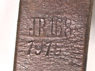 1.Weltkrieg Tornister . Ungereinigter Fundzustand, datiert 1915