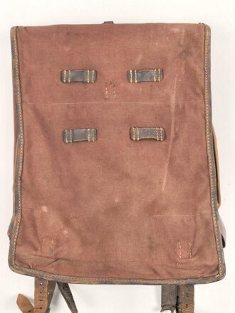 1.Weltkrieg Tornister . Kammerstück Garde Regiment. Ungereinigt