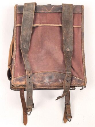 1.Weltkrieg Tornister . Kammerstück Garde Regiment. Ungereinigt