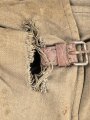 1.Weltkrieg Tornister datiert 1915 , Kammerstück IR 16. Ungereinigter Fundzustand, die Trageriemen wohl im 2. Weltkrieg ergänzt