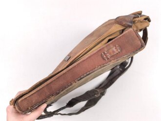 1.Weltkrieg Tornister datiert 1914 . Ungereinigter Fundzustand