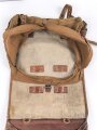 1.Weltkrieg Tornister datiert 1914 . Ungereinigter Fundzustand