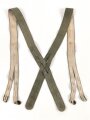Paar Hosenträger Wehrmacht, getragen, wenig elastisch, datiert 1944