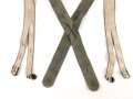 Paar Hosenträger Wehrmacht, getragen, wenig elastisch, datiert 1944