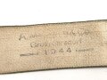 Paar Hosenträger Wehrmacht, getragen, wenig elastisch, datiert 1944