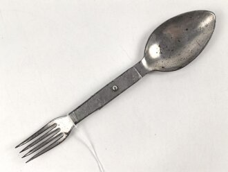 1.Weltkrieg , Gabel / Löffel Kombi, Eisen verzinnt,...