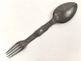 Reichswehr / frühe Wehrmacht, Gabel / Löffel Kombination Eisen