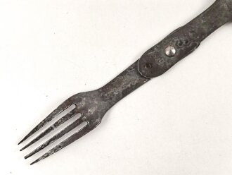 Reichswehr / frühe Wehrmacht, Gabel / Löffel Kombination Eisen