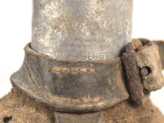 1.Weltkrieg , Feldflasche Modell 1910, datiert 1914. Unvollständig, nicht gereinigt