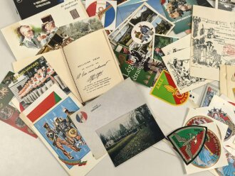 Frankreich Fremdenlegion, Konvolut diverse Fotos, Papiere, Ansichtskarten usw. meist in gutem Zustand