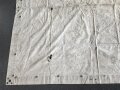 1.Weltkrieg, feldgraue Zeltbahn datiert 1916, Getragernes Stück, ungereinigt