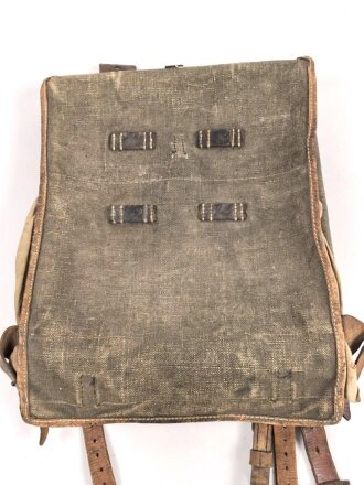 1.Weltkrieg Tornister datiert 1917 . Ungereinigter...