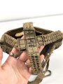 Frankreich 2. Weltkrieg, Gasmaske TC-38 mit Filter . Originallack, Maskenkörper ausgetrocknet
