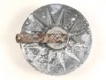 "Evola Duftspender" aus Luftschutz Gasmaskenfilter, Nachkriegsfertigung "Schwerter zu Pflugscharen"