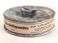 "Evola Duftspender" aus Luftschutz Gasmaskenfilter, Nachkriegsfertigung "Schwerter zu Pflugscharen"