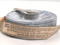 "Evola Duftspender" aus Luftschutz Gasmaskenfilter, Nachkriegsfertigung "Schwerter zu Pflugscharen" Banderole lose beiliegend