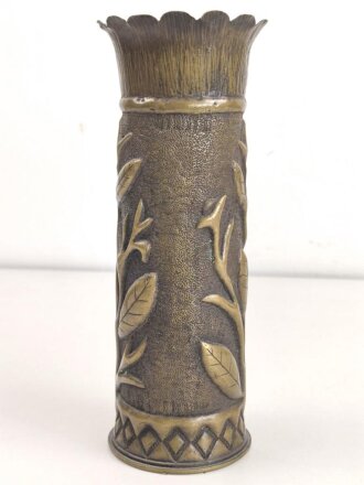 Vase aus britischer ? Kartusche von 1942, Höhe 29cm....