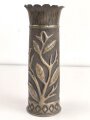 Vase aus britischer ? Kartusche von 1942, Höhe 29cm. Nachkriegsumbau "Schwerter zu Pflugscharen"