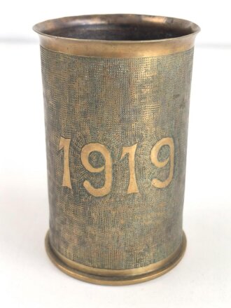 Deutsche Kartusche von 1918, Höhe knapp 13cm....