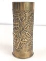 Französische ? Kartusche von 1918, Höhe knapp 20cm. Nachkriegsumbau zur Blumenvase