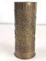 Französische ? Kartusche von 1918, Höhe knapp 20cm. Nachkriegsumbau zur Blumenvase