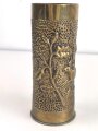 Französische ? Kartusche von 1918, Höhe knapp 20cm. Nachkriegsumbau zur Blumenvase